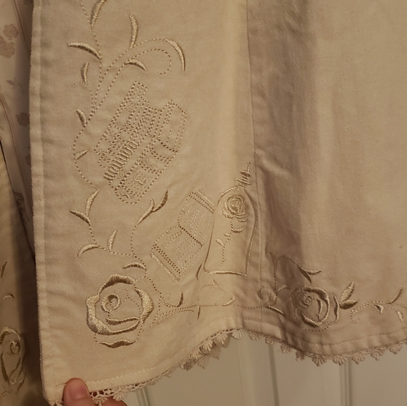 Disney's Beauty And The Beast Cream Colored Coat - Picture 7 of 16